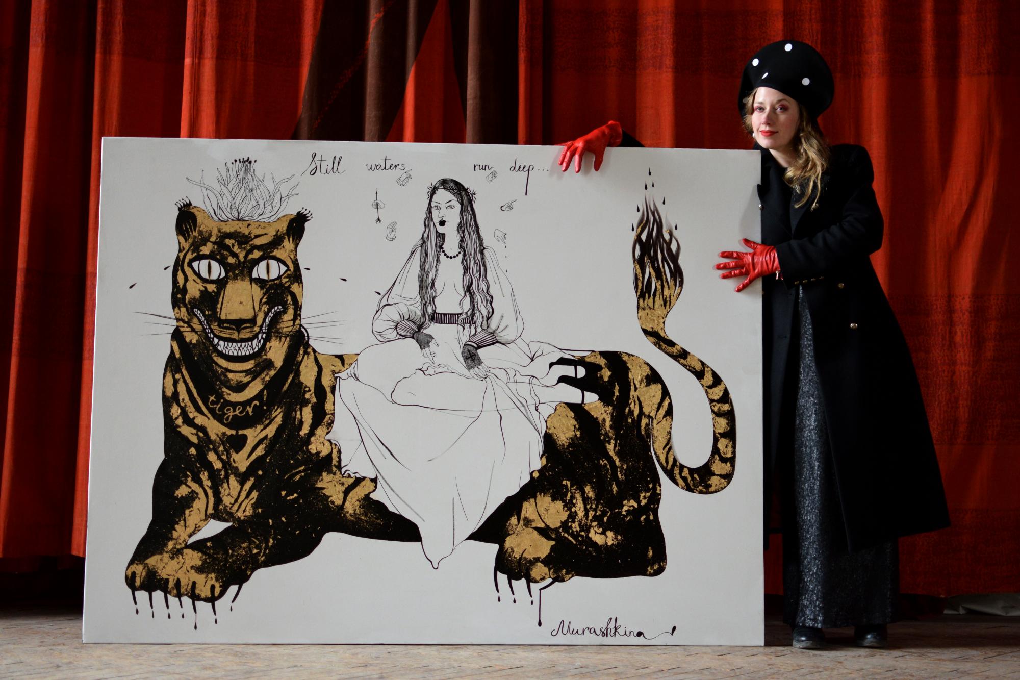 Выставки 18+, глаза на груди и "вагон платьев": чем живет сейчас Нина Мурашкина - знаменитая художница из Донецка